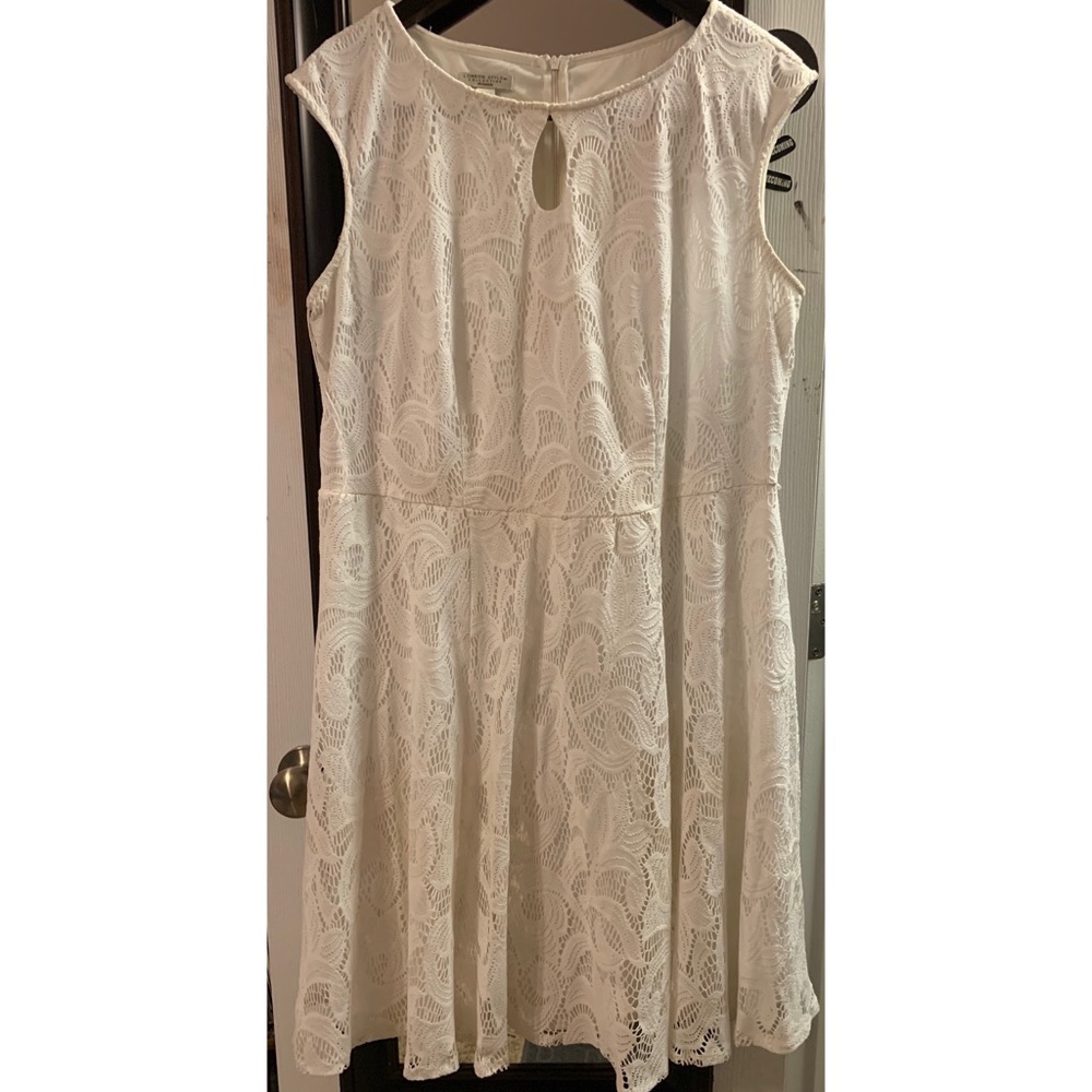 White dress